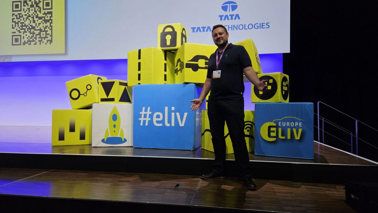 Markus Soppa, CEO at filancore, live on stage at ELIV - Electronics in Vehicles by VDI