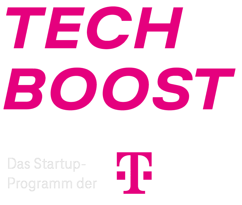 Telekom TechBoost Logo - Deutsche Telekom's Startup Program. After a successful application, filancore is officially accepted into the Telekom Techboost Startup Partner Program with the aim of significantly strengthening IoT security together